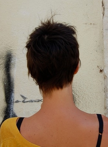 cieniowane fryzury krótkie uczesanie damskie zdjęcie numer 208A